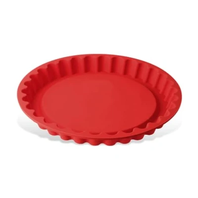 Abbildung von Dr. Oetker Obstkuchenform Silikon Obstform Flexxibel Kuchen Form 1268 Rot, (1 tlg), Antihaft Wirkung