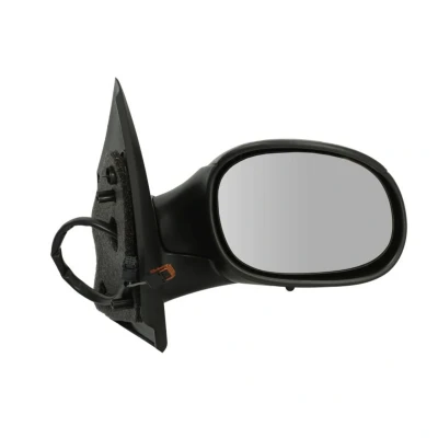 Abbildung von Außenspiegel Tyc 305 0085 rechts schwarz konvex, beheizbar, mit Temperatursensor, für elektr.Spiegelverstellung CITROËN: C2 Schrägheck