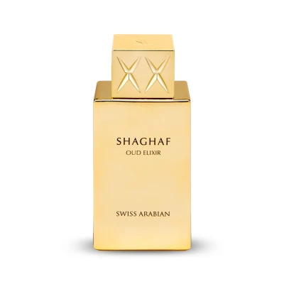 Abbildung von Swiss Arabian Eau de Parfum SHAGHAF OUD Elixir Limited Edition 75ML, Glasflakon, Parfum, EDP, Damenduft, Herreduft