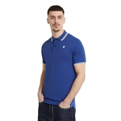 Abbildung von G Star Dunda Poloshirt, Herren, Größe: XS, Radar blue