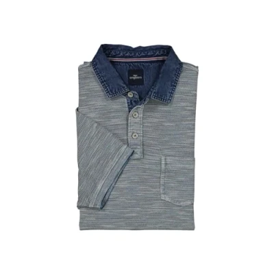 Abbildung von engbers Herren Polo Shirt Regular, 36796, Grau in Größe XL