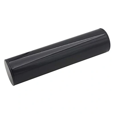 Abbildung von Zylinder Sand Shaker, 2Colors tragbare Edelstahl Shaker Percussion Instrumente Kinder Rhythmus Schüttelinstrument (Schwarz)