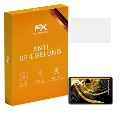 Abbildung von atFoliX Panzerfolie kompatibel mit Garmin dezl LGV800 Schutzfolie, entspiegelnde und stoßdämpfende FX Folie (3X)