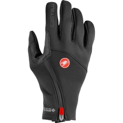 Abbildung von Castelli Men&#039;s MORTIROLO Glove Cycling, Light Black, L