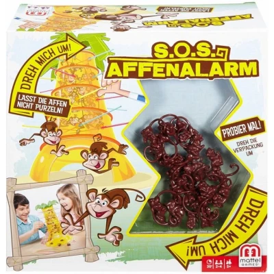 Abbildung von Mattel games Spiel, S.O.S Affenalarm