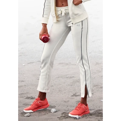 Abbildung von H.I.S Sweathose Jogginghose, Damen, Größe: 32/34, Ecru
