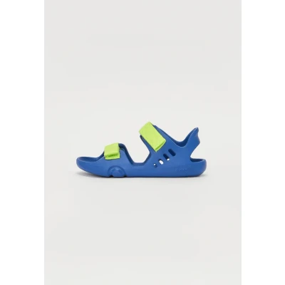 Abbildung von Superfit Splash Unisex Pantolette flach für Kinder, Größe: 34, Blau/hellgrün Kunststoff/textil