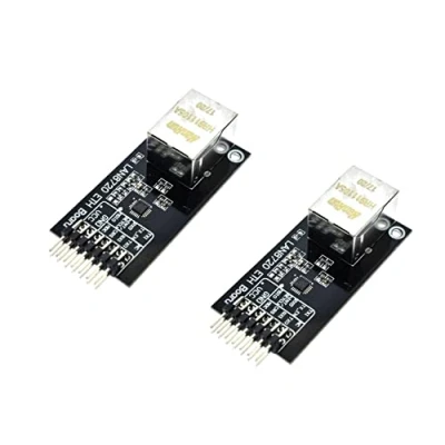 Abbildung von TECNOULAB 2 STK. LAN8720 Netzwerkkarte, RMII Ethernet Board, Transceiver Schnittstellen Entwicklungsboard