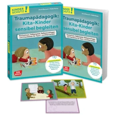 Abbildung von Traumapädagogik: Kita Kinder sensibel begleiten: Basiswissen, Fallbeispiele, Reflexionsfragen und Checklisten. Medienpaket zu Traumata, ihren Folgen ... (Don Bosco Medienpakete für das Kindeswohl)