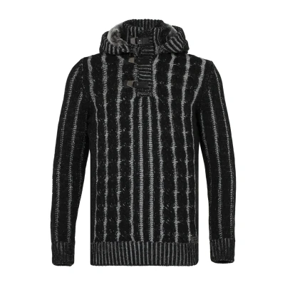 Abbildung von Cipo &amp; Baxx Kapuzenpullover, Herren, Größe: Large, Black