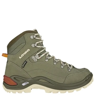 Abbildung von Lowa Renegade GTX MID WS Hikingschuh, Damen, Größe: 37, Graugrün/panna Schuhe