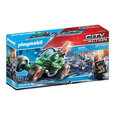 Abbildung von Playmobil CITY Action Achtervolging VAN DE Kluisrover Spielzeug für Kinder, Größe: One Size, Multicolor