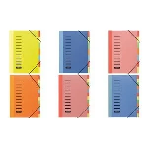 Abbildung von Pagna Deskorganizer Lucy Colours 7 teilig, aus PP, mit Eckspanngummi, dehnbarem Rücken