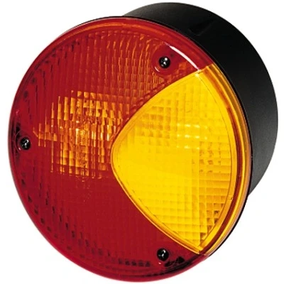 Abbildung von HELLA 2SW 964 169 081 Heckleuchte links, rechts gelb, Rot schwarz ohne Glühlampen