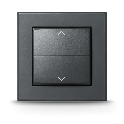 Abbildung von Homematic IP Tasterwippe für Markenschalter mit Pfeilen, anthrazit, Zubehör Ihr Smart Home, 156171A0