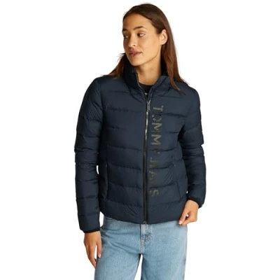Abbildung von Tommy Jeans Steppjacke TJW LT DOWN PRINTED PUFFER mit Logoschriftzug