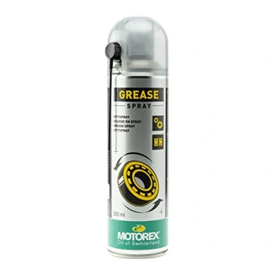 Abbildung von MOTOREX Grease Spray 7611197164456 Fett Spraydose hoher Korrosionsschutz, wasserabweisend, temperaturbeständig 500