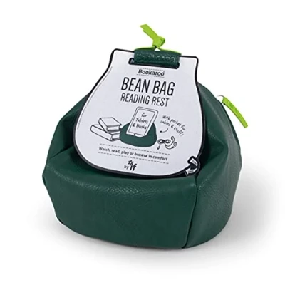 Abbildung von Bookaroo Bean Bag Reading Rest Forest Green