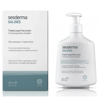 Abbildung von Sesderma Salises Foaming Cream without Soap Free Skin Cleanser Acne Prone Sebum Regulating Salicylic Acid Pore Cleansing 250 ml