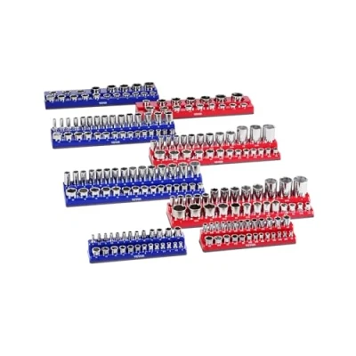 Abbildung von VEVOR Magnetischer Steckschlüssel Organizer Satz 8 teilig für SAE