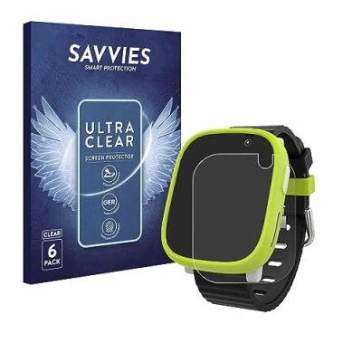 Abbildung von Savvies 6 Stück Schutzfolie für Xplora X6 Play Displayschutz Folie Ultra Transparent