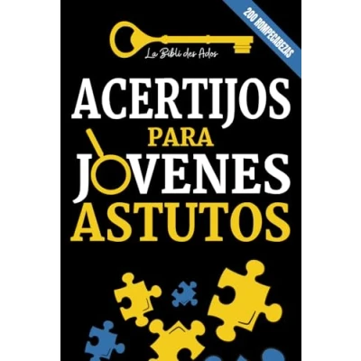 Abbildung von Acertijos Para Jovenes Astutos: 200 rompecabezas, encuestas policiales y juegos de lógica resolver (+soluciones) adolescentes 12 años a más