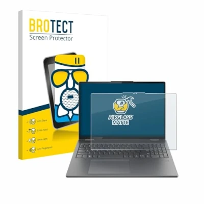 Abbildung von BROTECT Entspiegelungs Schutzglas für Lenovo Yoga 7i 2 in 1 Gen 9 16&quot; Schutz Folie Panzerfolie Glas Matt [Extrem Kratzfest 9H, Anti Reflex]