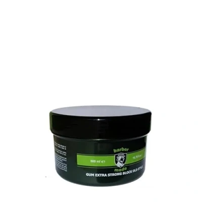 Abbildung von Raywell Barber Mode Styling Gum Haargel starker Halt 500 ml Made in Italien