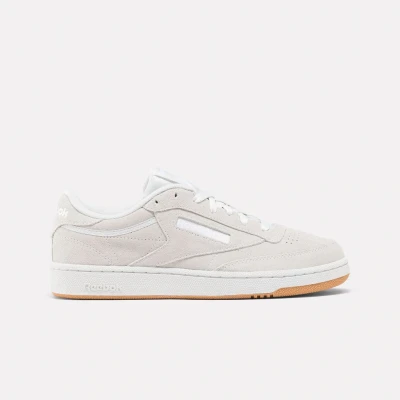 Abbildung von Reebok Classic CLUB C 85 Unisex Sneaker low, Größe: 47, Light grey/light brown Veloursleder