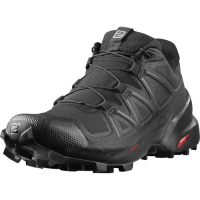Abbildung von Salomon Speedcross 5 Damen Trail Running Schuhe, Grip, Stabilität, Passform, Black, 39 1/3