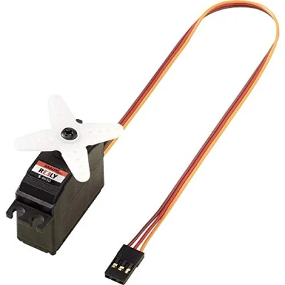 Abbildung von Reely Midi Servo Analog Getriebe Material: Plastik Stecksystem: JR (RE 2144550)