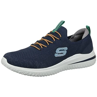 Abbildung von Skechers Delson 3.0 Sneaker low, Herren, Größe: 46, Navy Schuhe