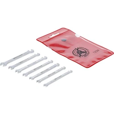 Abbildung von BGS Diy 1239 Doppel Maulschlüssel Satz Mini Ausführung SW 3 5,5 mm 7 tlg.
