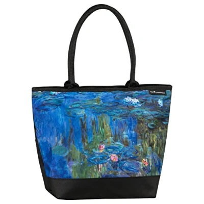 Abbildung von von Lilienfeld Handtasche Tasche mit Motiv Claude Monet Seerosen Shopper, Kunstdruck auf der Vorderseite