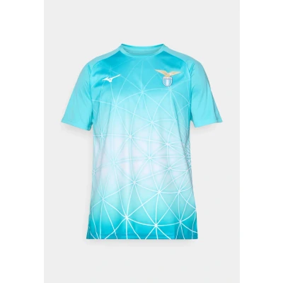 Abbildung von Mizuno Pre Match Jersey S.S. Lazio Men Fußballschuhe Azure Blau Herren Grösse S