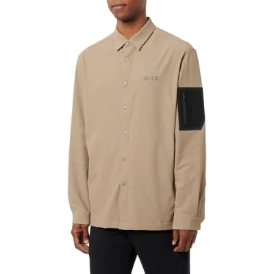 Abbildung von BOSS LITE Übergangsjacke, Herren, Größe: Large, Light pastel green