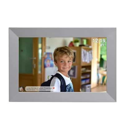 Abbildung von Denver FRAMEO PFF 1026 Digitaler Bilderrahmen (25,7 cm/10,1 &quot;, 800 x 1280 Pixel, 16 GB, 25,65 cm (10,1 Zoll) IPS Touchscreen, GB Speicher)