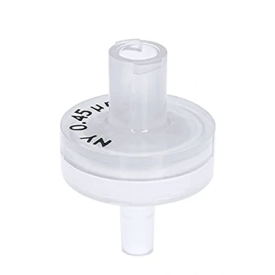 Abbildung von GVS Filter Technology, Syringe Filter, ABLUO, 13mm, NY Membrane, 0.45µm, PP Housing, 100/pk