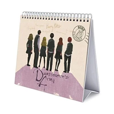 Abbildung von Grupo Erik Tischkalender 2023 Harry Potter Kalender Quer Format zum Aufstellen FSC zertifiziert Offizielle Lizenz