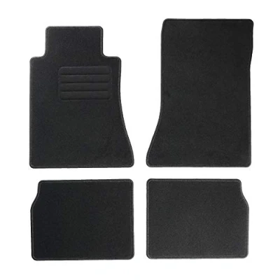 Abbildung von TEXER Textil Fußmatten Passend für Mercedes Benz E Klasse W124 Bj. 1984 1997 Basic