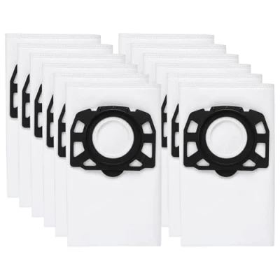 Abbildung von BIHARNT 12 Stück KFI 357 Staubsaugerbeutel für Kärcher WD2 Plus/WD3/KWD1/KWD2/KWD3/WD3.200 WD3.800 M/SE4001/SE4002 Nass /Trockensauger,2.863 314.0
