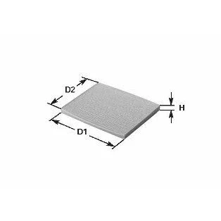 Abbildung von Filter, Innenraumluft CLEAN FILTERS NC2322CA