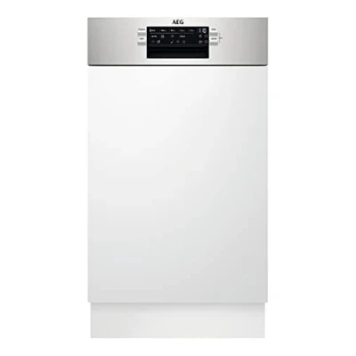 Abbildung von AEG FEE73407ZM Integrierter Geschirrspüler / 45cm AirDry perfekte Trocknungsergebnisse D energiesparend Besteckkorb Beladungserkennung Startzeitvorwahl Wasserstopp extra leise