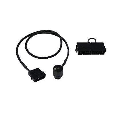 Abbildung von Alphacool 17451 Eiszapfen Laserfitting mit 4pin Molex Wasserkühlung Anschlüsse