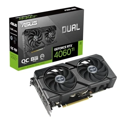 Abbildung von Asus Dual GeForce RTX 4060 Ti EVO OC Edition 8GB Grafikkarte (0 GB)
