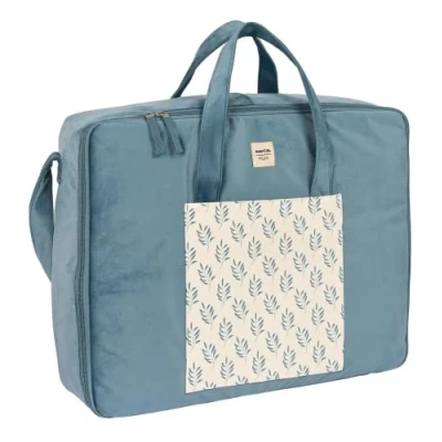 Abbildung von Valise Safta Leaves Turquoise (50 x 40 14 cm)