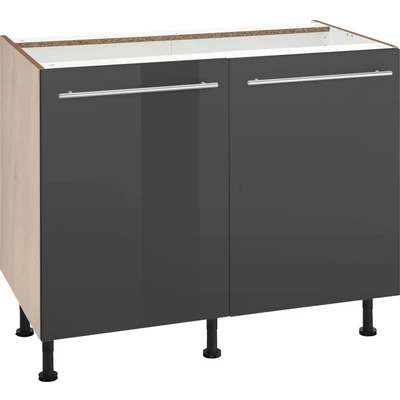Abbildung von OPTIFIT Unterschrank &quot;Bern&quot;, 100 cm breit, mit 2 Türen, höhenverstellbaren Füßen