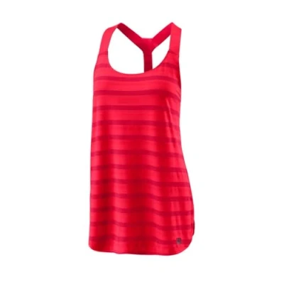 Abbildung von Wilson Damen Tank Top, CONTROL TANK, Polyester/Spandex, Rot (Cherry Pop), Größe S, WRA780201SM