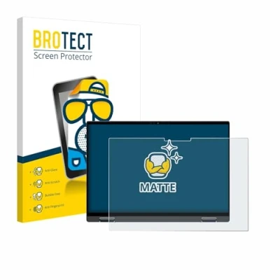 Abbildung von BROTECT Entspiegelungs Schutzfolie für Dell Inspiron 16 7630 2 in 1 Matte Displayschutz Folie, Anti Reflex, Fingerprint
