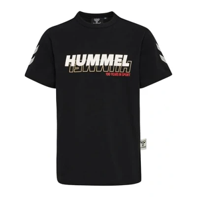 Abbildung von hummel Unisex Kinder Hmlsamuel T shirt S/S Shirt, Schwarz, 128 EU